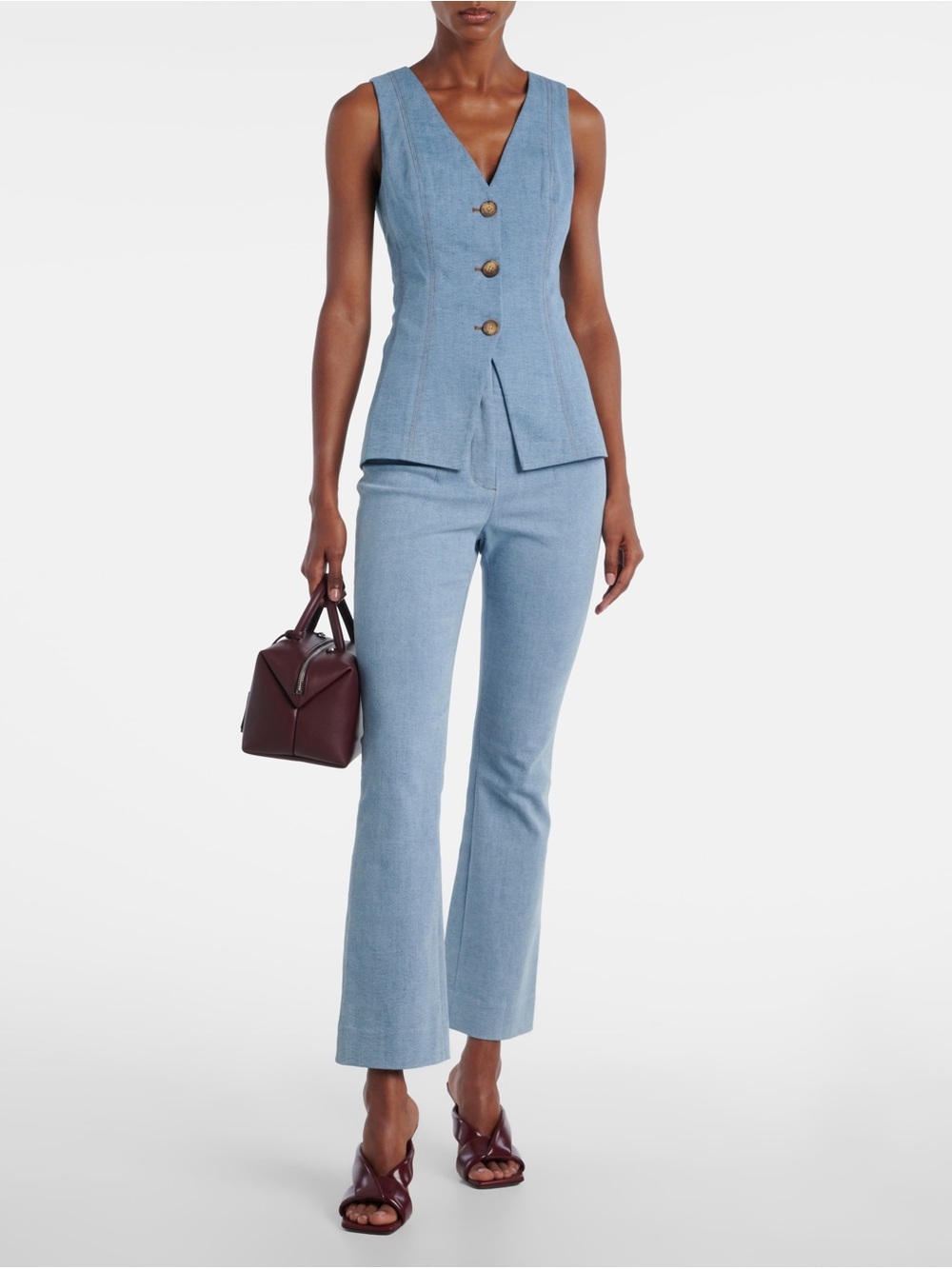Veronica Beard Hawthorne flared jeans size 4
